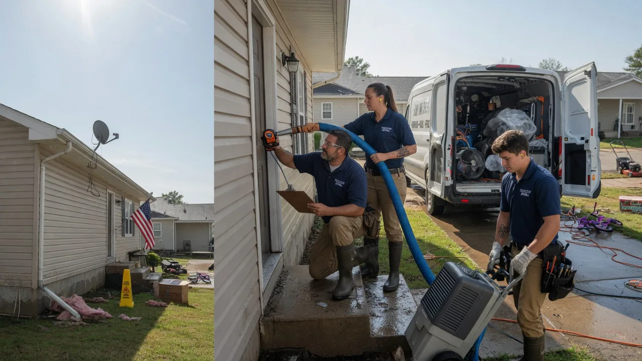 Ceiling Water Damage Restoration in Petersburg, ND near me